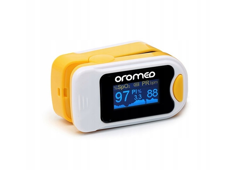 Пульсоксиметр OROMED ORO-PULSE YELLOW - Зображення 3