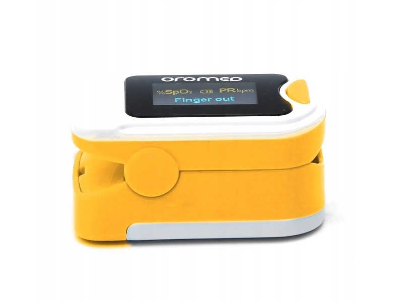 Пульсоксиметр OROMED ORO-PULSE YELLOW - Зображення 4
