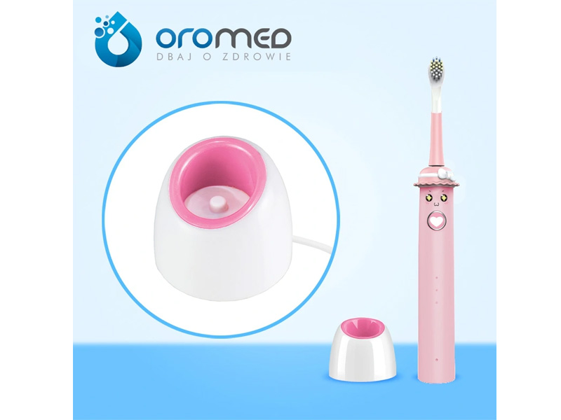 Зубна щітка для дітей OROMED ORO-SONIC KIDS GIRL - Зображення 4