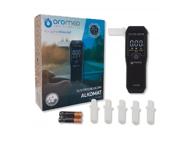 Алкотестер OROMED X10 PRO - Зображення 2