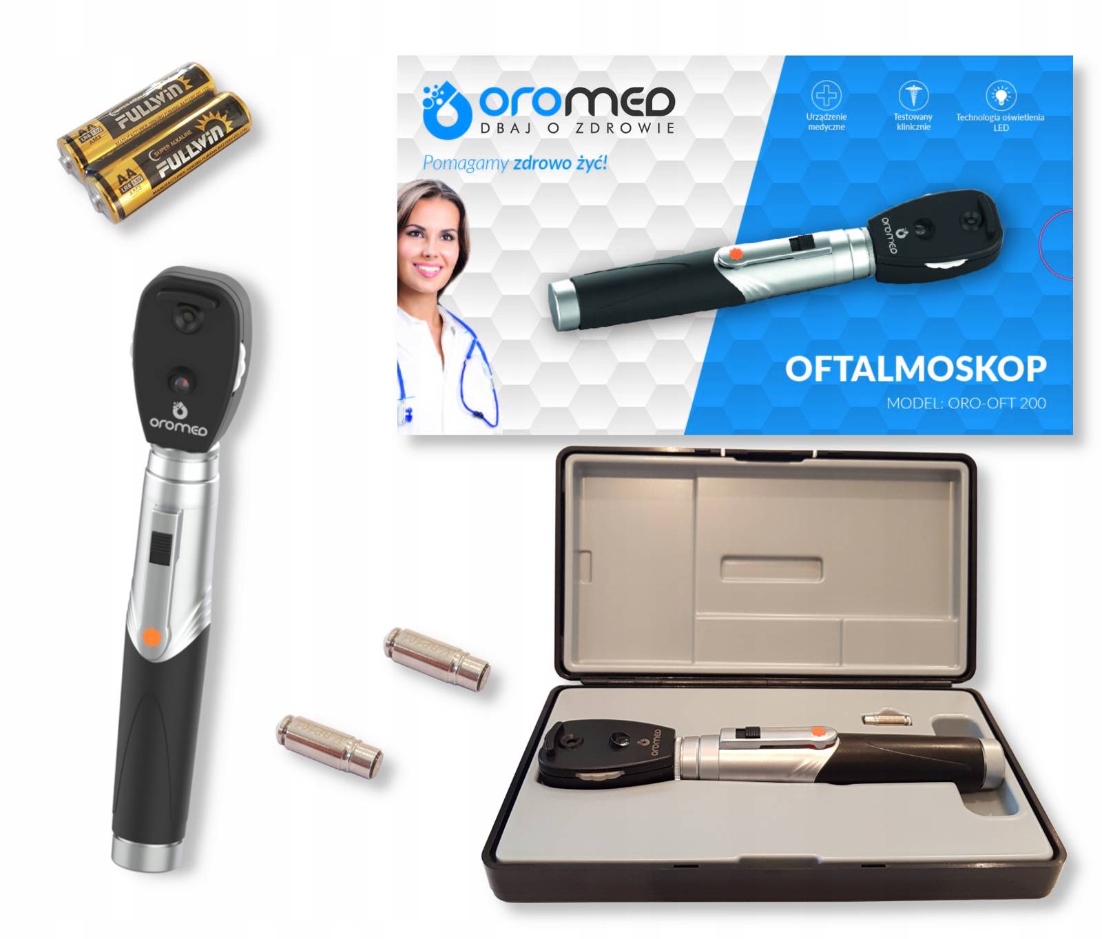 Офтальмоскоп OROMED ORO OFT-200 - Зображення 10